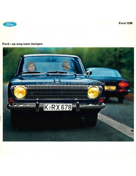 1967 FORD 12M BROCHURE DUTCH