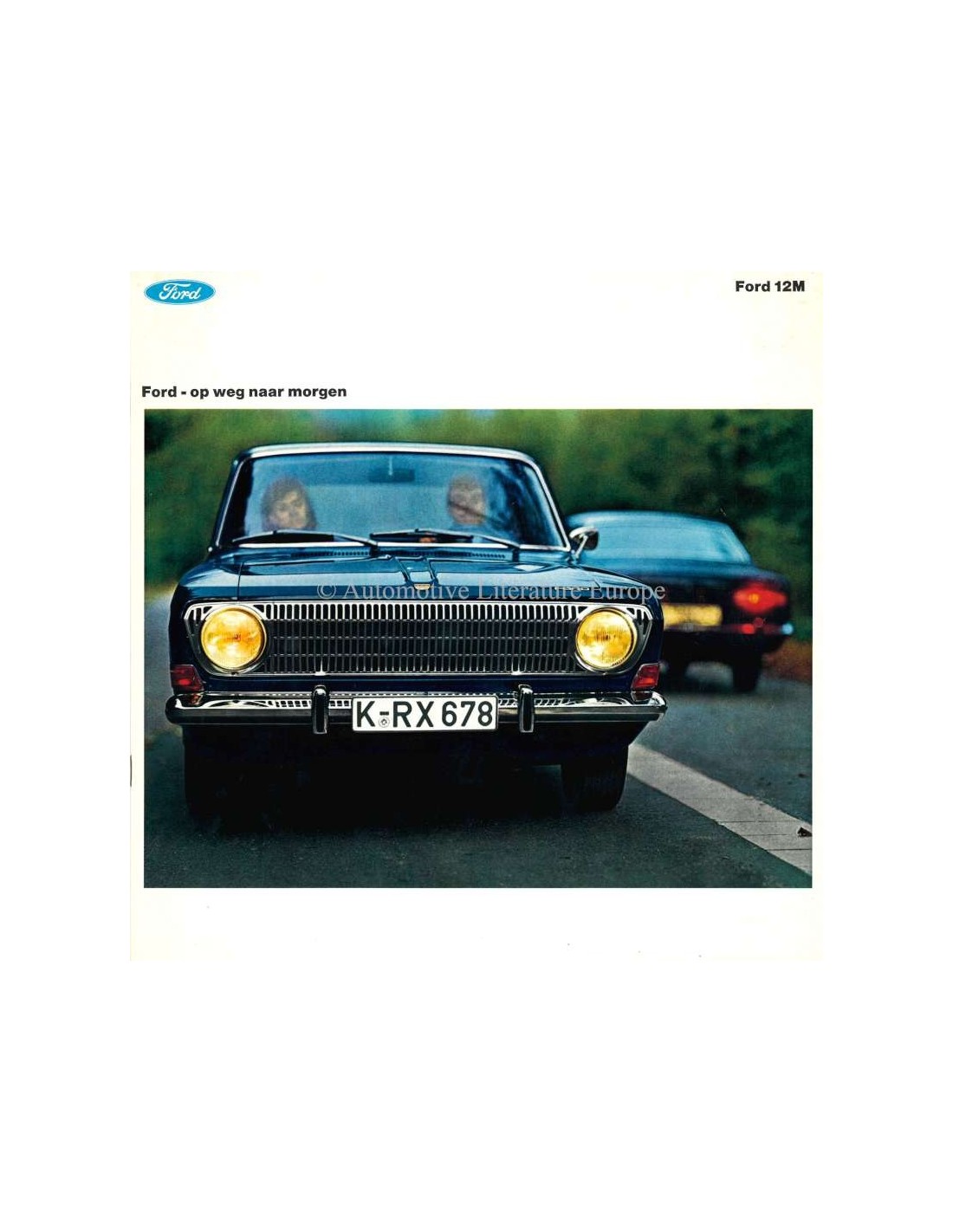 ford taunus coupe occasion on 1967 Ford Taunus 12m Brochure Dutch