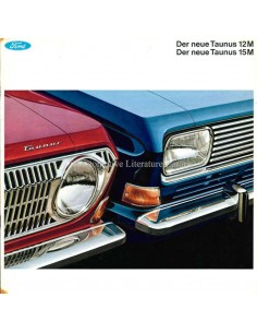 1967 FORD TAUNUS 12M / 15M PROSPEKT DEUTSCH