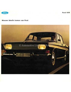 1963 FORD TAUNUS 15M BROCHURE NEDERLANDS