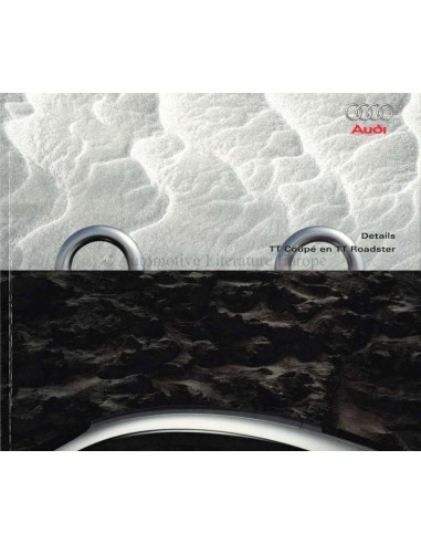 2001 AUDI TT BROCHURE NEDERLANDS