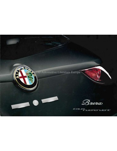2009 ALFA ROMEO BRERA ITALIA INDEPENDENT BROCHURE ITALIAANS