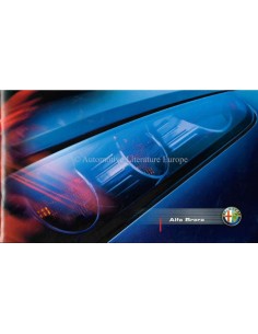 2005 ALFA ROMEO BRERA BROCHURE DUITS / ENGELS