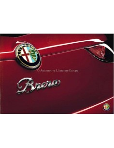 2009 ALFA ROMEO BRERA BROCHURE DUITS
