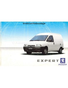2002 PEUGEOT EXPERT INSTRUCTIEBOEKJE NIEDERLANDISCH