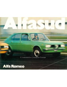 1972 ALFA ROMEO ALFASUD BROCHURE ITALIENISCH