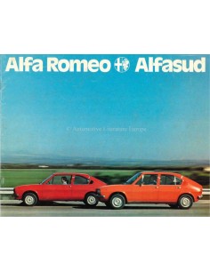 1976 ALFA ROMEO ALFASUD BROCHURE DUTCH