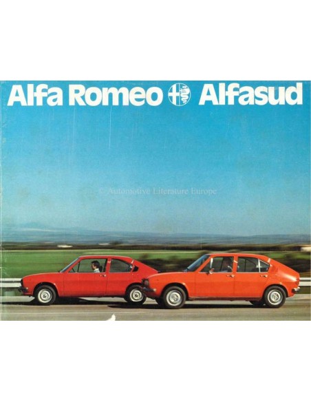 1977 ALFA ROMEO ALFASUD BROCHURE NEDERLANDS