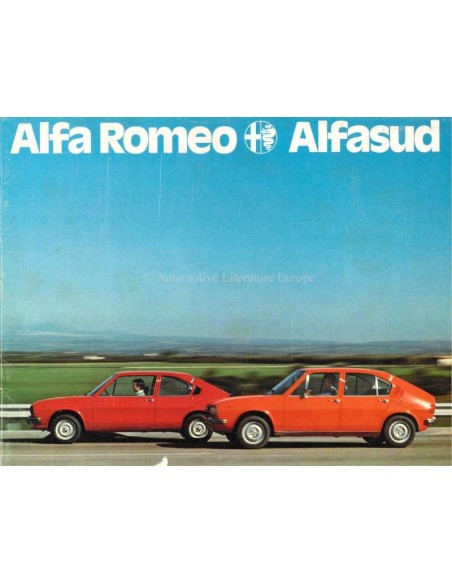 1977 ALFA ROMEO ALFASUD PROSPEKT NIEDERLÄNDISCH