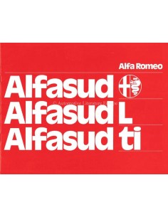 1975 ALFA ROMEO ALFASUD L | TI BROCHURE NEDERLANDS