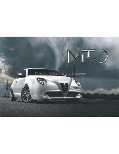 2008 ALFA ROMEO MITO BROCHURE ENGLISCH (AUSTRALIEN)