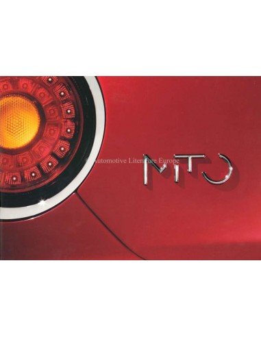 2008 ALFA ROMEO MITO BROCHURE ENGELS (AUSTRALIË)