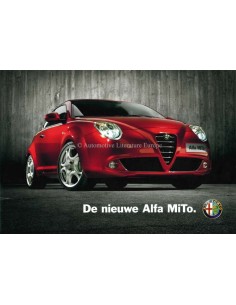 2008 ALFA ROMEO MITO PROSPEKT NIEDERLÄNDISCH