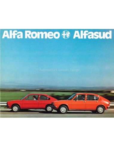 1976 ALFA ROMEO ALFASUD BROCHURE DUTCH