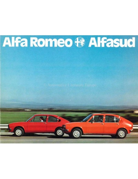 1976 ALFA ROMEO ALFASUD PROSPEKT NIEDERLÄNDISCH