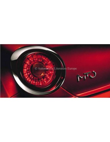 2011 ALFA ROMEO MITO BROCHURE NEDERLANDS