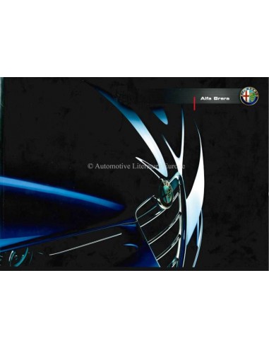 2007 ALFA ROMEO BRERA BROCHURE ENGLISH