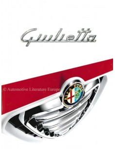 2012 ALFA ROMEO GIULIETTA BROCHURE DUTCH