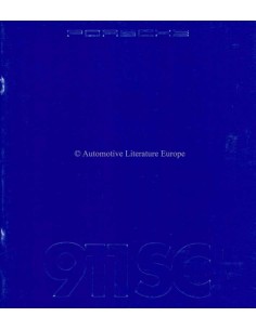 1983 PORSCHE 911 SC BROCHURE ENGLISH (US)