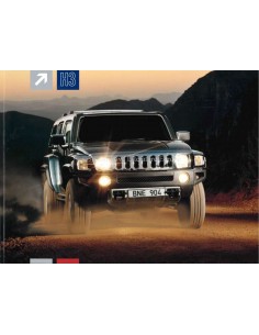 2008 HUMMER H3 BROCHURE DUTCH