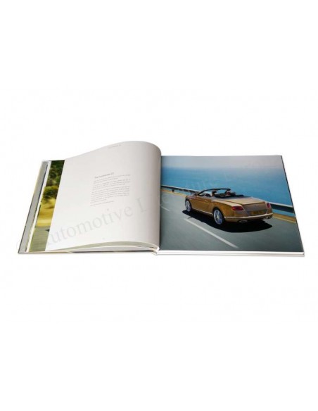 2015 BENTLEY CONTINENTAL GT RANGE HARDCOVER PROSPEKT DEUTSCH