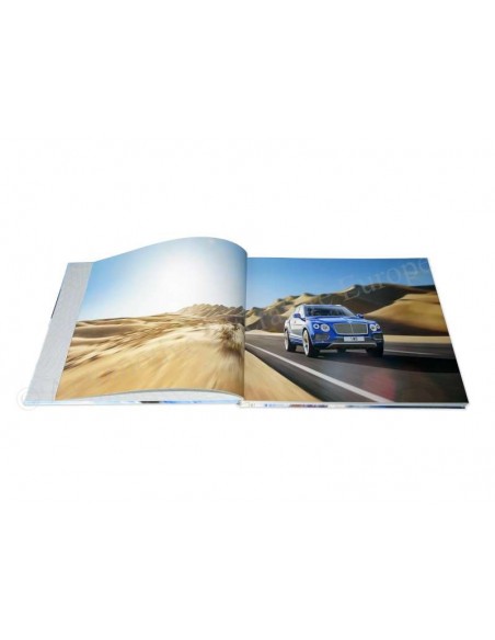 2015 BENTLEY BENTAYGA HARDCOVER PROSPEKT DEUTSCH