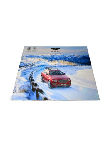 2015 BENTLEY BENTAYGA HARDCOVER BROCHURE DUITS