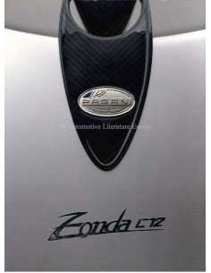 1999 PAGANI ZONDA C12 / C12 S PROSPEKT ENGLISCH