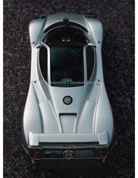 1999 PAGANI ZONDA C12 / C12 S BROCHURE ENGELS