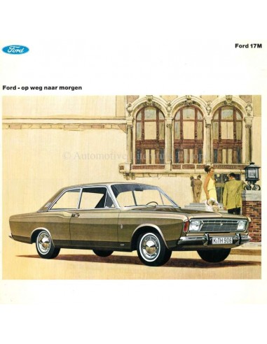 197? FORD TAUNUS 17M PROSPEKT NIEDERLÄNDISCH