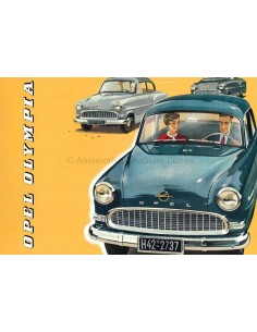 1956 OPEL OLYMPIA BROCHURE ENGELS