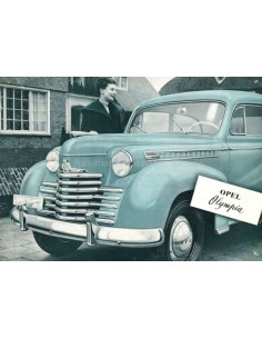 1946 OPEL OLYMPIA BROCHURE DUTCH