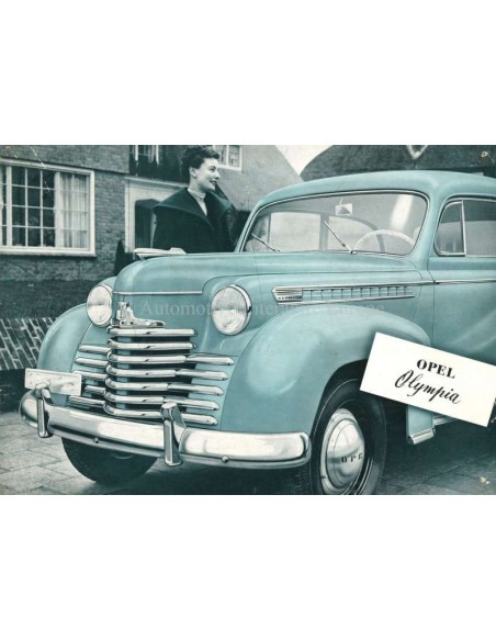 1946 OPEL OLYMPIA BROCHURE DUTCH