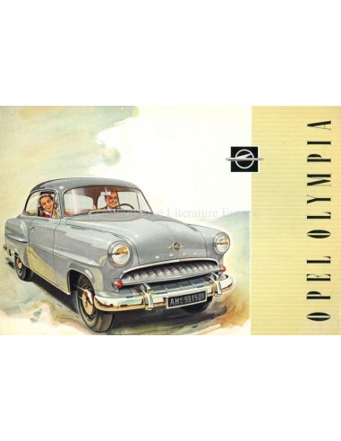 1954 OPEL OLYMPIA BROCHURE NEDERLANDS