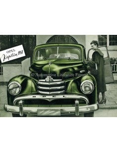 1951 OPEL KAPITÄN BROCHURE DUTCH