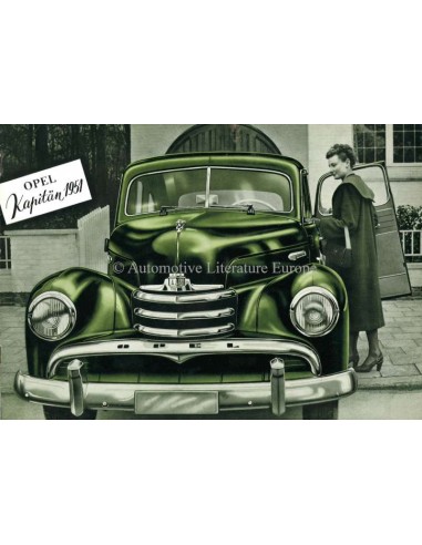 1951 OPEL KAPITÄN PROSPEKT NIEDERLÄNDISCH