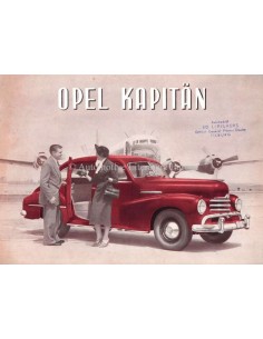 1953 OPEL KAPITÄN BROCHURE DUTCH