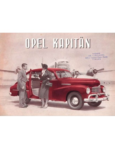 1953 OPEL KAPITÄN BROCHURE NEDERLANDS