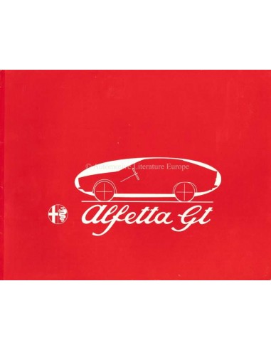 1974 ALFA ROMEO ALFETTA GT PROSPEKT FRANZÖSISCH