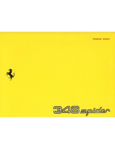 1994 FERRARI 348 SPIDER INSTRUCTIEBOEKJE USA 775/93