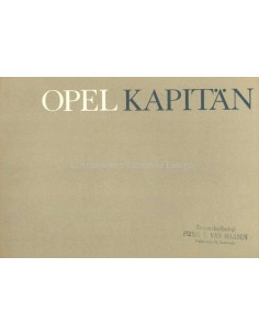1964 OPEL KAPITÄN PROSPEKT NIEDERLÄNDISCH