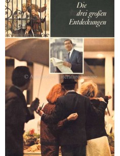 1964 OPEL KAPITÄN / ADMIRAL A / DIPLOMAT A BROCHURE DUITS