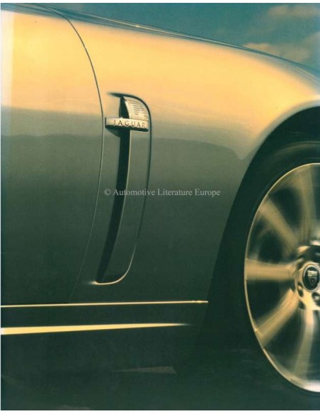 2007 JAGUAR XK COUPE PROSPEKT ENGLISCH