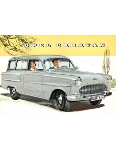 1956 OPEL OLYMPIA SCHNELL-LIEFERWAGEN PROSPEKT NIEDERLÄNDISCH