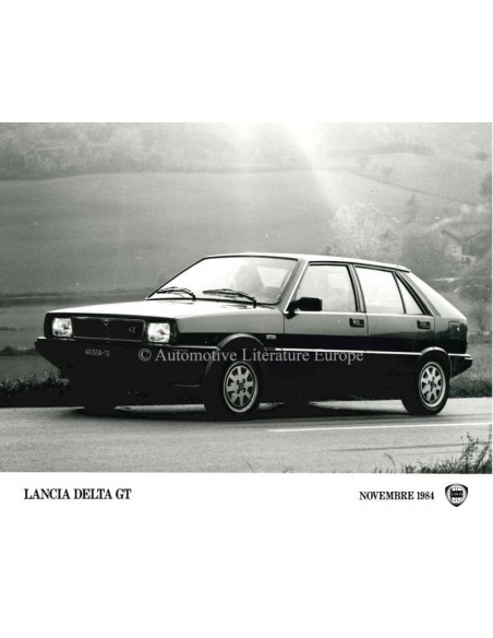 1984 LANCIA DELTA GT PRESS PHOTO