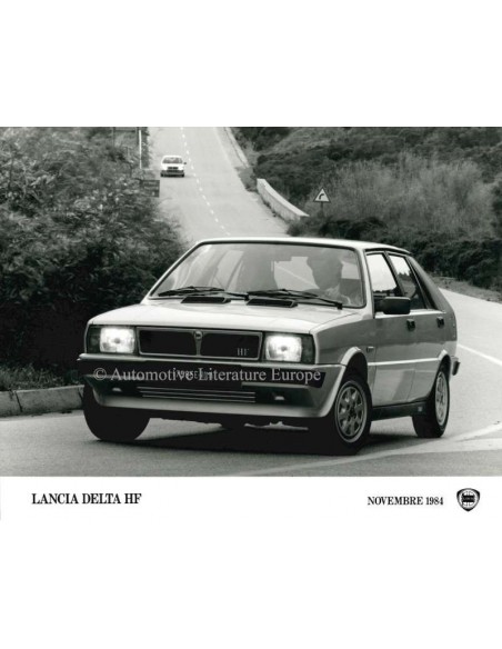 1984 LANCIA DELTA GT PRESS PHOTO