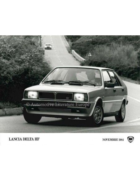 1984 LANCIA DELTA HF PRESSEBILD