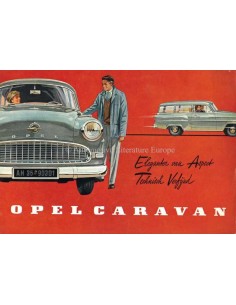 1957 OPEL OLYMPIA CARAVAN PROSPEKT NIEDERLÄNDISCH