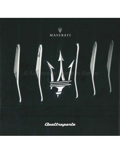 2020 MASERATI QUATTROPORTE BROCHURE DUTCH