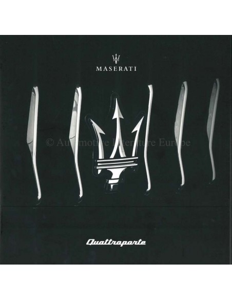 2020 MASERATI QUATTROPORTE BROCHURE DUTCH
